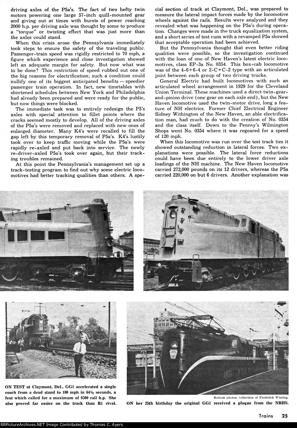 PRR, Story Of The GG-1, Page 25, 1964